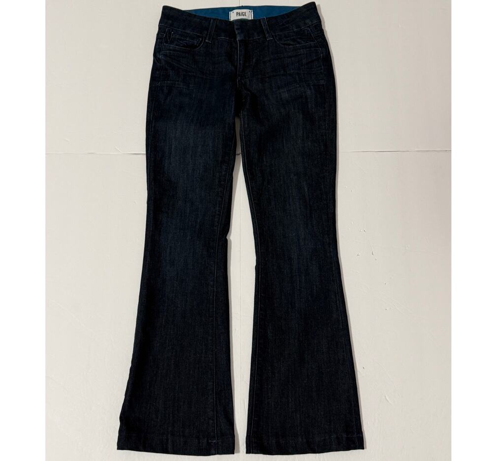 Women's Paige Bootcut Jeans, Dark Wash, Size 26